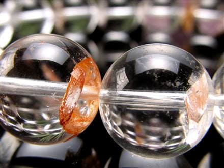 クォーツインクォーツ ブレスレット マニフェストクォーツ 貫入水晶 クリスタル