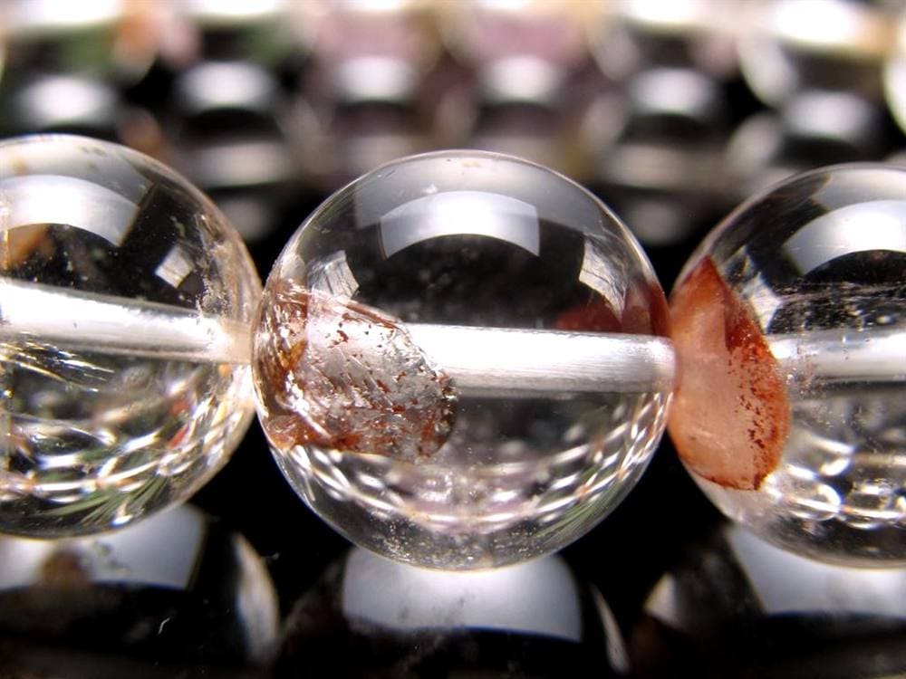 クォーツインクォーツ ブレスレット マニフェストクォーツ 貫入水晶 クリスタル