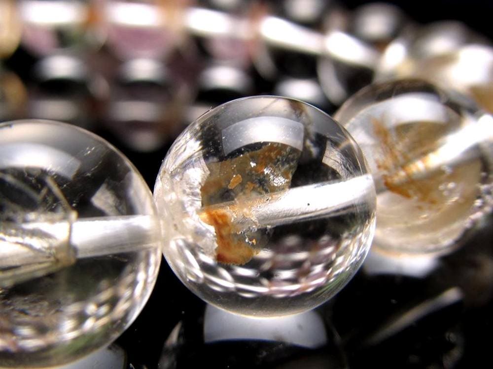 クォーツインクォーツ ブレスレット マニフェストクォーツ 貫入水晶 クリスタル