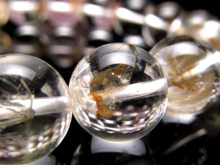 クォーツインクォーツ ブレスレット マニフェストクォーツ 貫入水晶 クリスタル