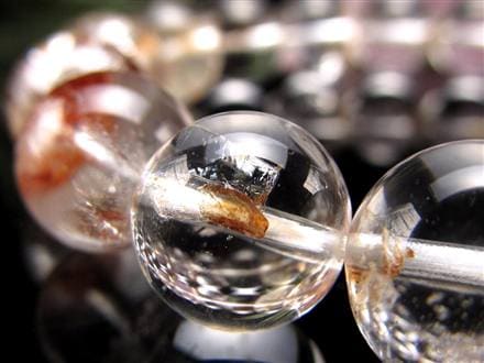 クォーツインクォーツ ブレスレット マニフェストクォーツ 貫入水晶 クリスタル