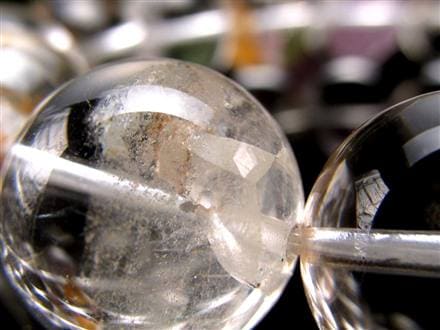 クォーツインクォーツ ブレスレット マニフェストクォーツ 貫入水晶 クリスタル