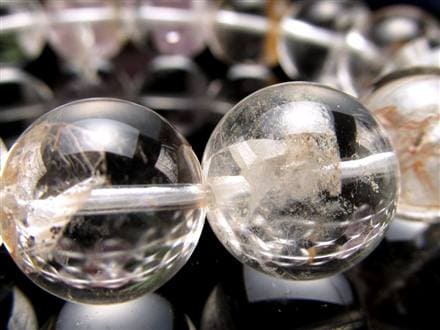 クォーツインクォーツ ブレスレット マニフェストクォーツ 貫入水晶 クリスタル