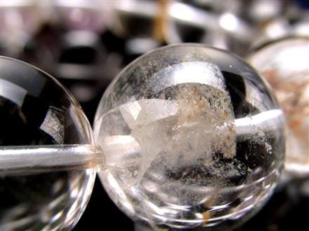 クォーツインクォーツ ブレスレット マニフェストクォーツ 貫入水晶 クリスタル