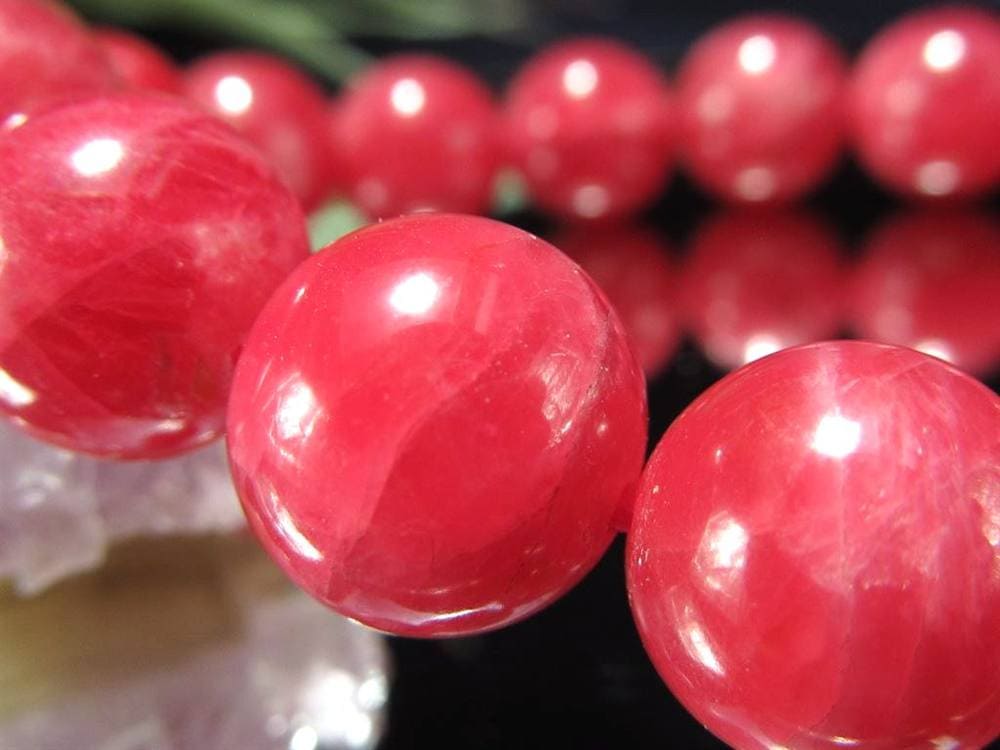 ロードナイト ブレスレット 薔薇輝石 インペリアルロードナイト 恋愛運