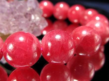 ロードナイト ブレスレット 薔薇輝石 インペリアルロードナイト 恋愛運