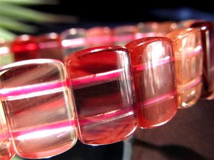 アンデシン ブレスレット レッド カラーチェンジ バングル