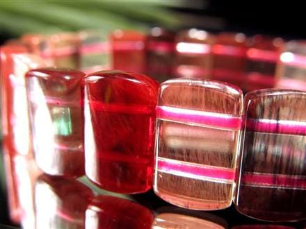 アンデシン ブレスレット レッド カラーチェンジ バングル