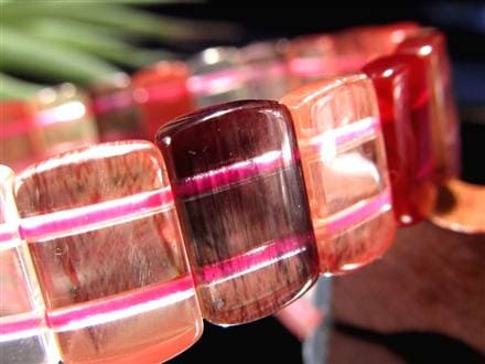 アンデシン ブレスレット レッド カラーチェンジ バングル