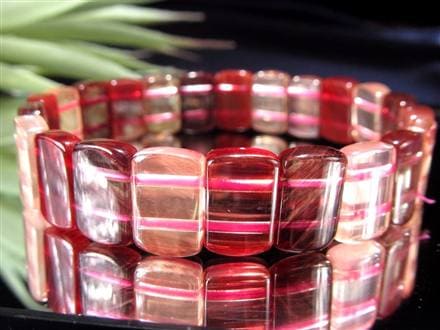 アンデシン ブレスレット レッド カラーチェンジ バングル