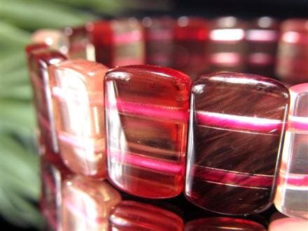 アンデシン ブレスレット レッド カラーチェンジ バングル