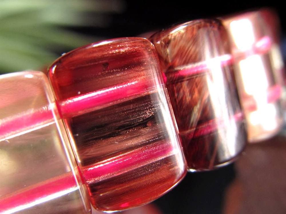 アンデシン ブレスレット レッド カラーチェンジ バングル