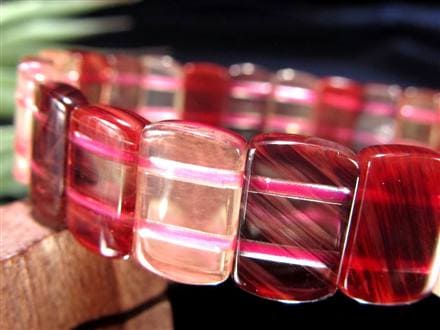 アンデシン ブレスレット レッド カラーチェンジ バングル