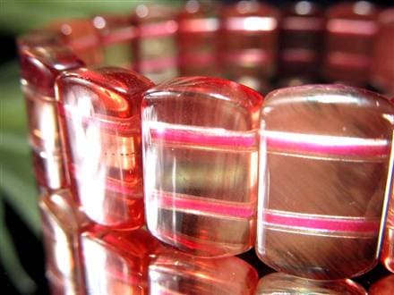 アンデシン ブレスレット レッド カラーチェンジ バングル