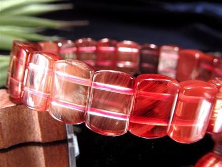 アンデシン ブレスレット レッド カラーチェンジ バングル