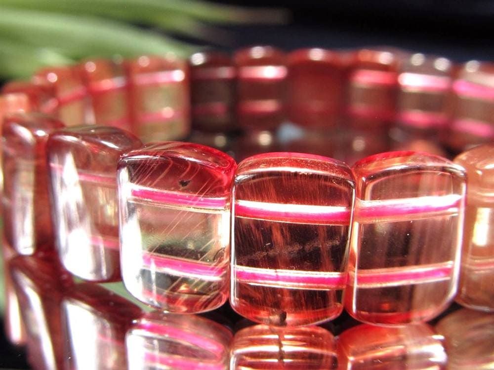 アンデシン ブレスレット レッド カラーチェンジ バングル