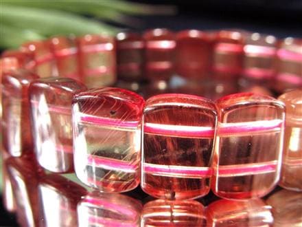 アンデシン ブレスレット レッド カラーチェンジ バングル