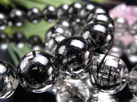 ルチルクォーツ ブラックルチル ブレスレット 天然石 パワーストーン