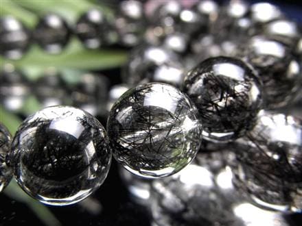 ルチルクォーツ ブラックルチル ブレスレット 天然石 パワーストーン