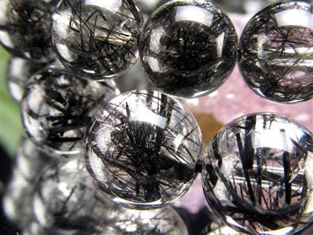 ルチルクォーツ ブラックルチル ブレスレット 天然石 パワーストーン