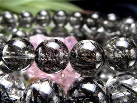 ルチルクォーツ ブラックルチル ブレスレット 天然石 パワーストーン