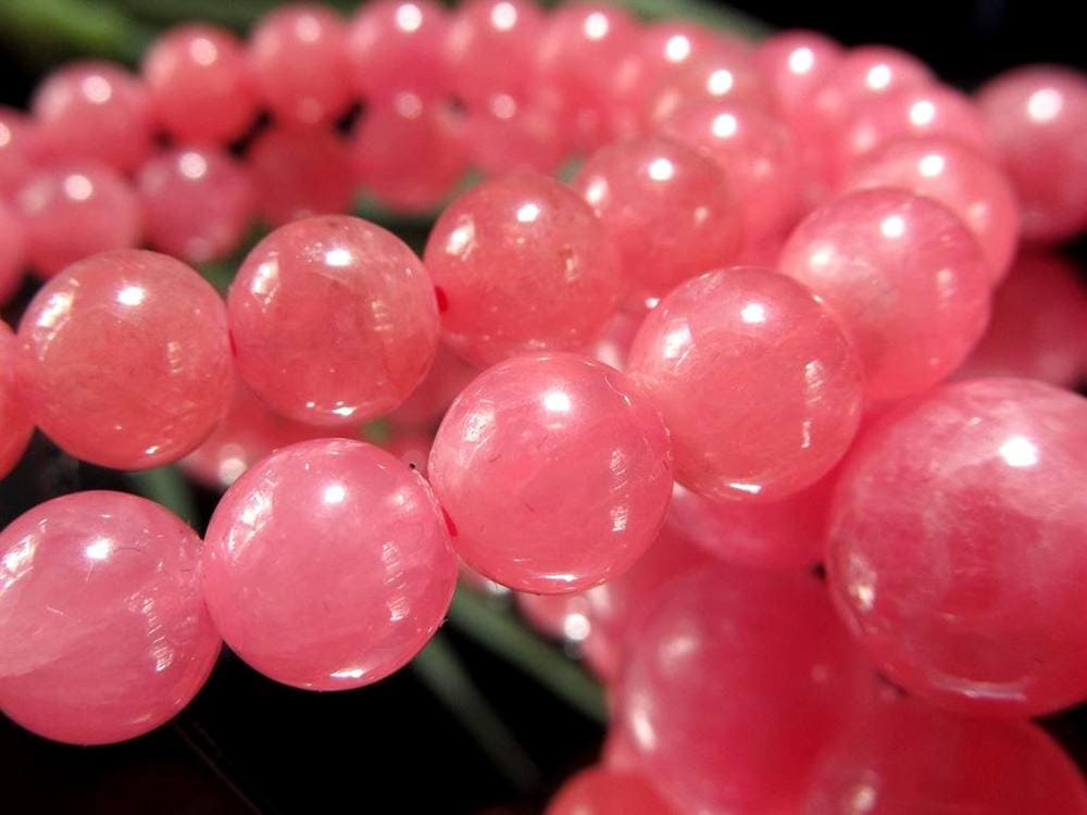 インカローズ ロードクロサイト ブレスレット レース模様 恋愛運