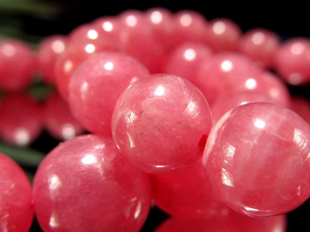 インカローズ ロードクロサイト ブレスレット レース模様 恋愛運