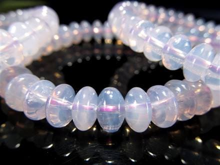 特殊カラー ムーンライトアメジスト スコロライト ブレスレット 2月の誕生石