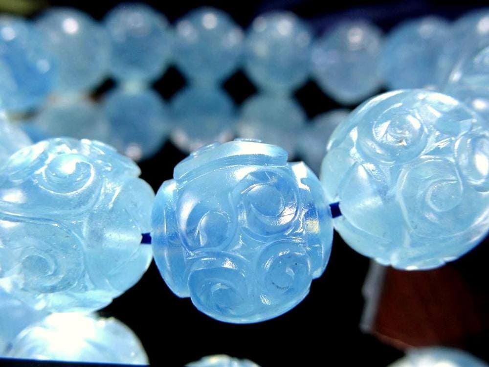 アクアマリン ブレスレット 3月の誕生石 ベリル マニコロ