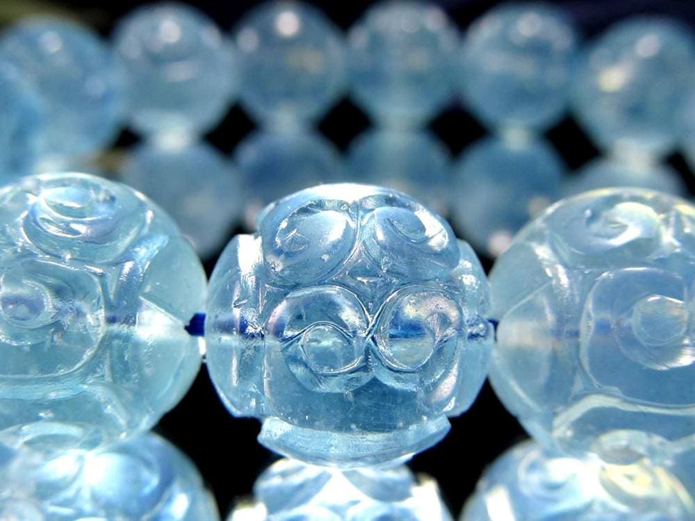 アクアマリン ブレスレット 3月の誕生石 ベリル マニコロ