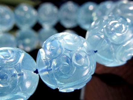 アクアマリン ブレスレット 3月の誕生石 ベリル マニコロ