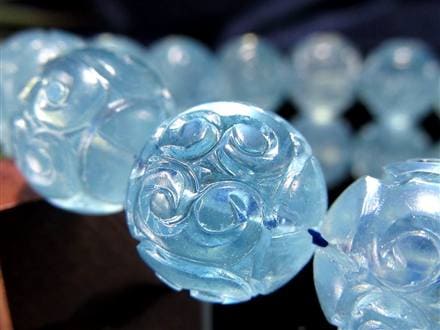 アクアマリン ブレスレット 3月の誕生石 ベリル マニコロ