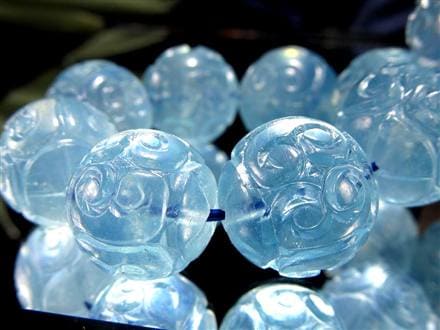 アクアマリン ブレスレット 3月の誕生石 ベリル マニコロ