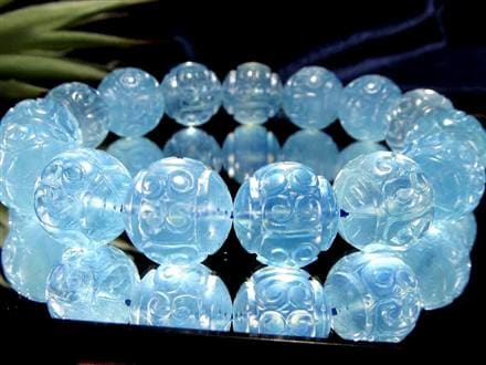 アクアマリン ブレスレット 3月の誕生石 ベリル マニコロ