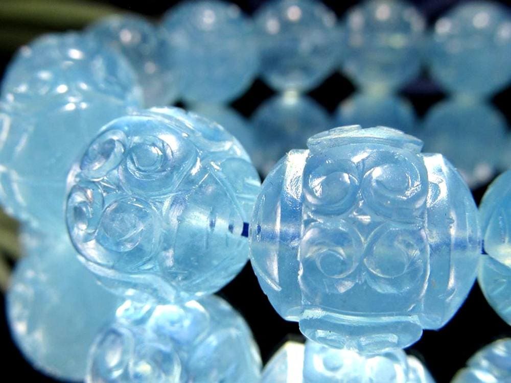 アクアマリン ブレスレット 3月の誕生石 ベリル マニコロ