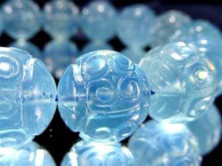 アクアマリン ブレスレット 3月の誕生石 ベリル マニコロ