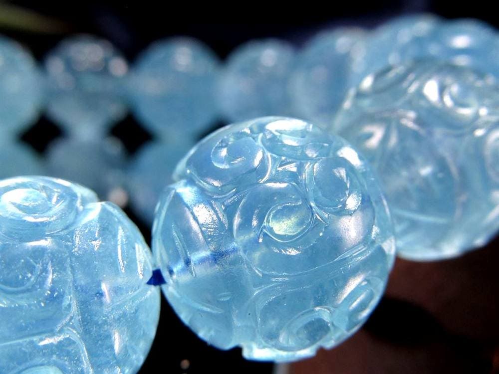 アクアマリン ブレスレット 3月の誕生石 ベリル マニコロ