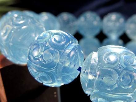 アクアマリン ブレスレット 3月の誕生石 ベリル マニコロ