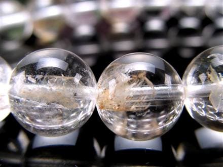 クォーツインクォーツ ブレスレット マニフェストクォーツ 貫入水晶 クリスタル