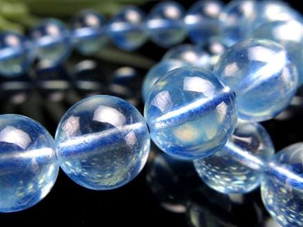 アクアマリン ブレスレット サンタマリア ベリル 藍玉