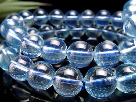 アクアマリン ブレスレット サンタマリア ベリル 藍玉