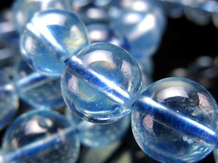 アクアマリン ブレスレット サンタマリア ベリル 藍玉