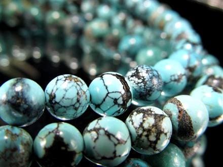 ターコイズ トルコ石 ブレスレット 誕生石 フーベイターコイズ