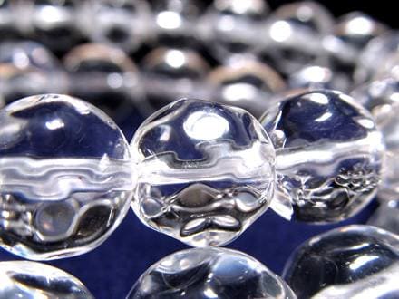 水晶 クリスタル クォーツ ブレスレット パイナップルカット 天然石