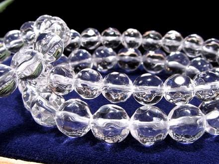 水晶 クリスタル クォーツ ブレスレット パイナップルカット 天然石
