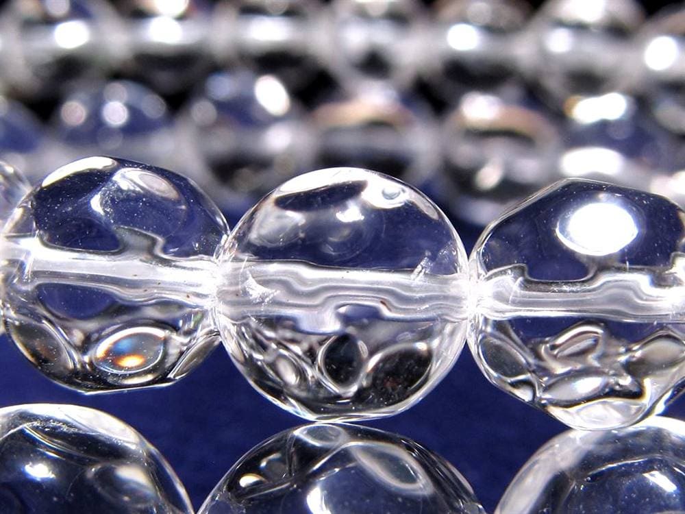 水晶 クリスタル クォーツ ブレスレット パイナップルカット 天然石