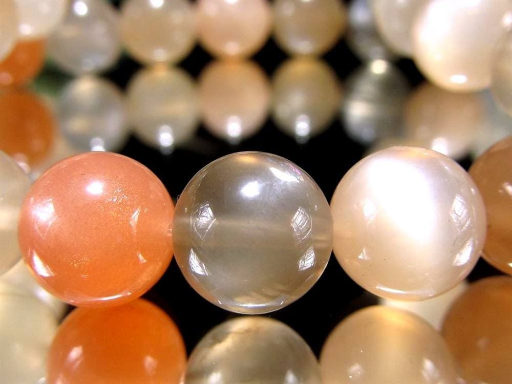 ムーンストーン ブレスレット 6月 誕生石 永遠の愛