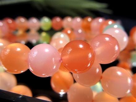 瑪瑙 ブレスレット アゲート 塩源瑪瑙 ソルトソースアゲート