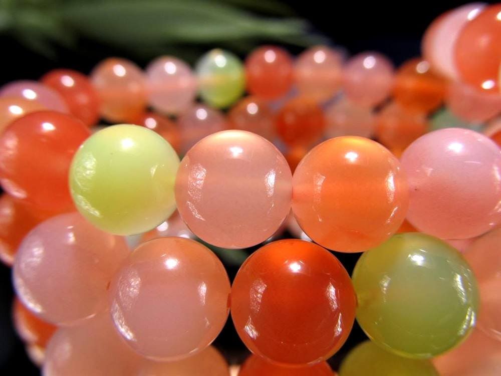 瑪瑙 ブレスレット アゲート 塩源瑪瑙 ソルトソースアゲート