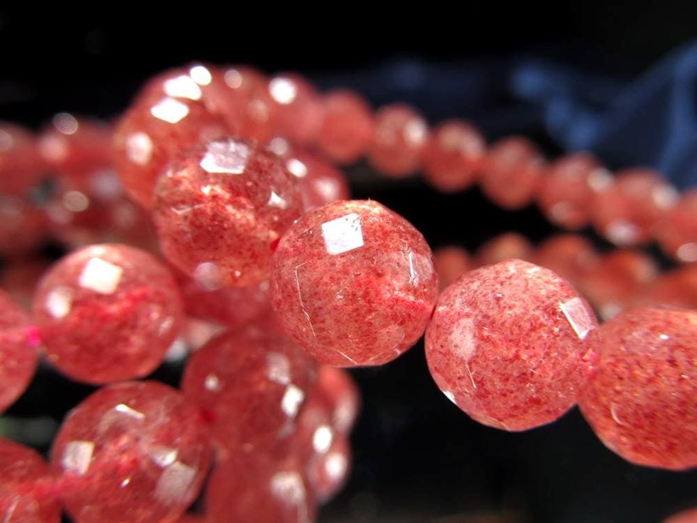 ピンクエピドートシスト マンガノエピドートシスト キラキラカット アフリカンストロベリー 緑簾石